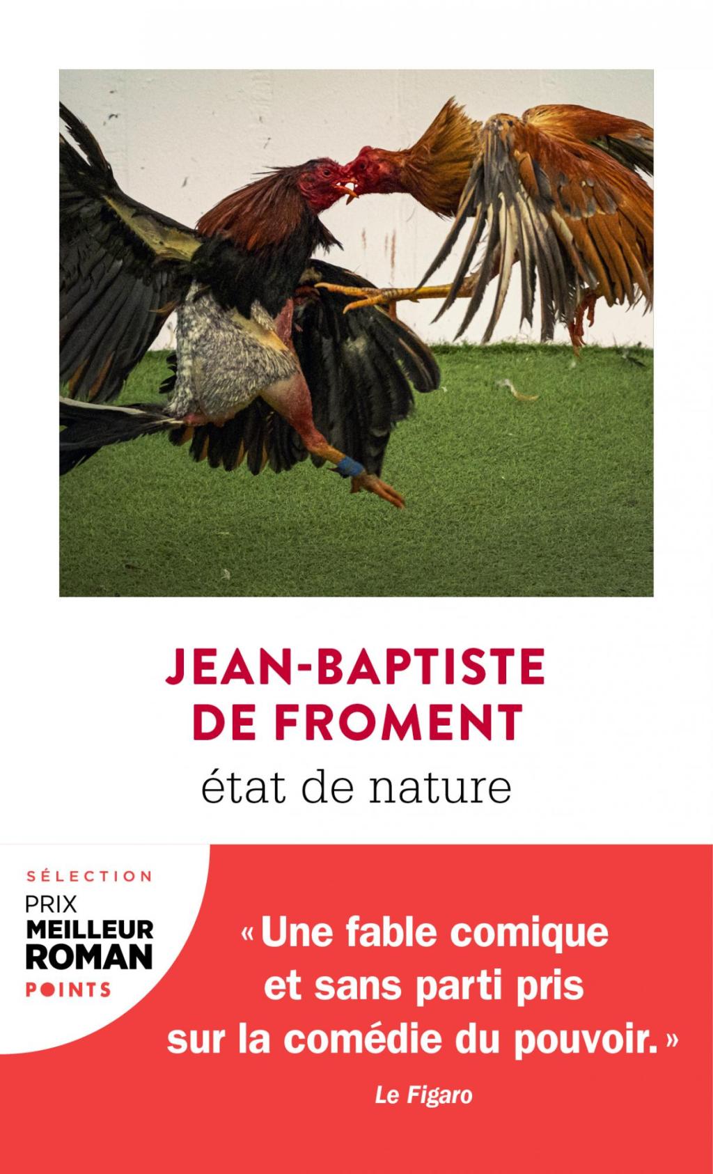 Prix du Meilleur Roman Points #5 : &laquo;&nbsp;État de nature&nbsp;&raquo; de Jean-Baptiste de&nbsp;Froment